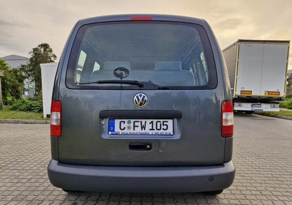 Volkswagen Caddy cena 21900 przebieg: 189000, rok produkcji 2009 z Łódź małe 379